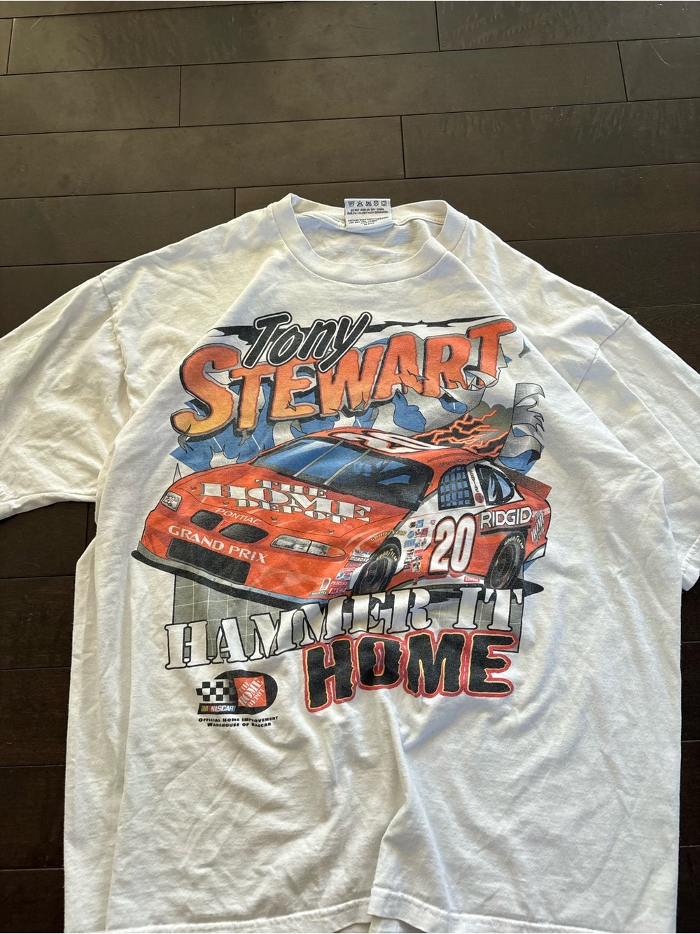 Vintage 90s racing tee